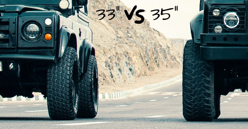 33 vs 35 Inch Tires