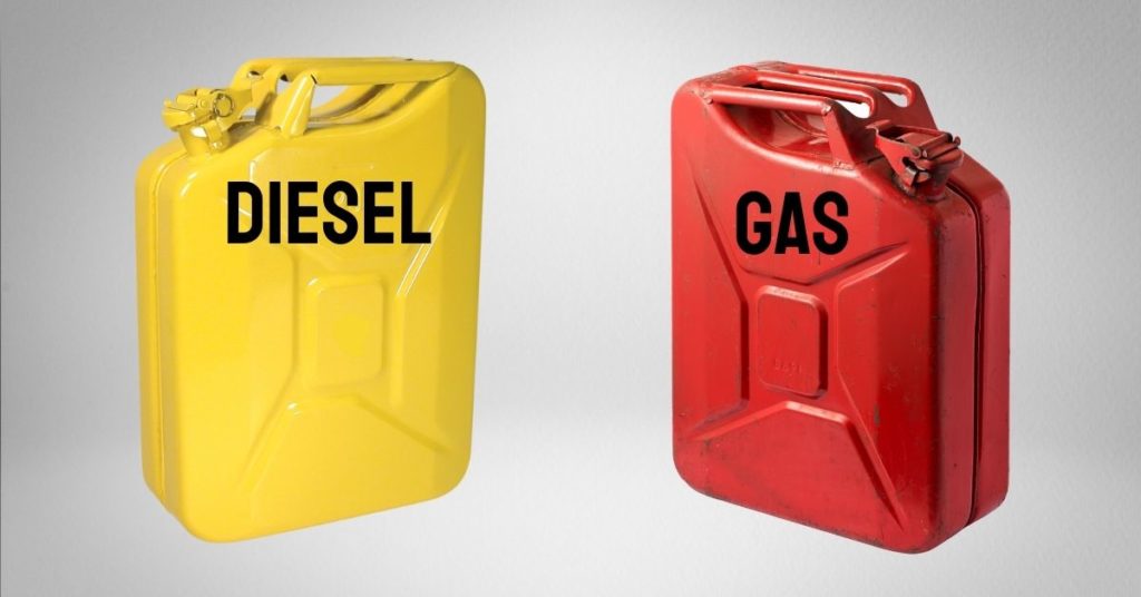 Can You Put Diesel in a Gas Can?